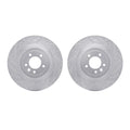 R1 Concepts Brake Rotor- D/S - Silver Fits Land Rover