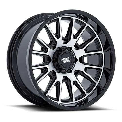 Wheel Pros Moto Metal TEKTON 20X9 5X5.5 78 1 G-BLK-MCH MO814BD20908501