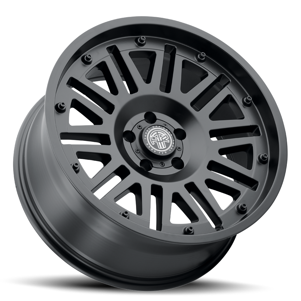 STORM 701 18X9.0 SATIN BLACK 6X135 12MM OS 87.1 CB
