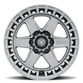ICON Alloys Raider, Titanium, 17 x 8.5 / 6 x 135, 6mm Offset, 5" BS
