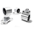 Innovative 92-95 Civic B/D Series Black Steel Mounts 85A Bushings (Auto to Manual Hydro 3 Bolt)
