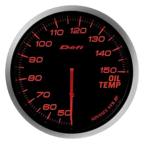 Defi Advance BF Amber Oil Temperature Metric 60mm Gauge Universal