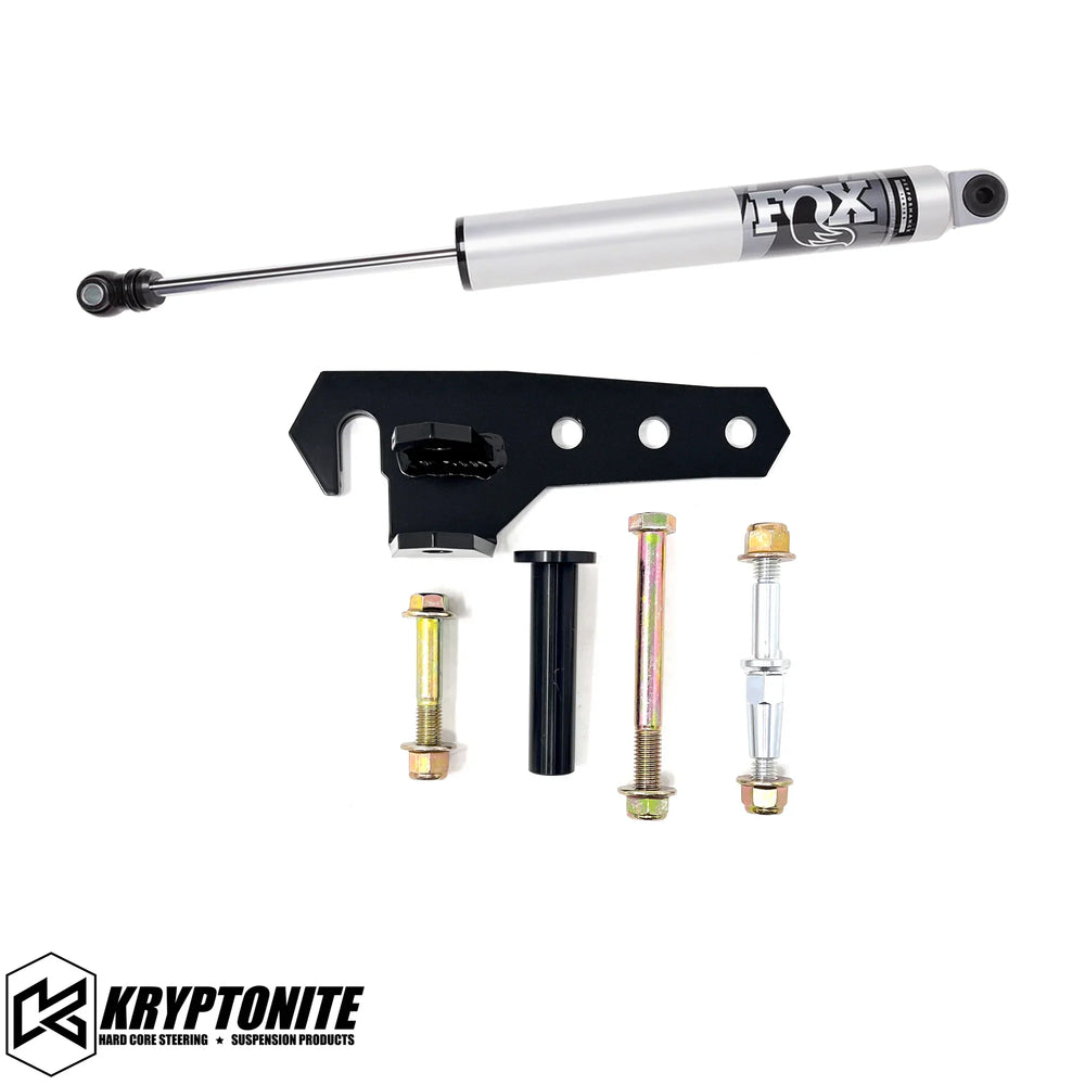KRYPTONITE BOLT ON FOX STEERING STABILIZER BRACKET 2015-2025 KRSS15FOX
