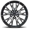 VALKYRIE 20X8.5 5X114.3 ET38 CB73.1 GLOSS BLACK MACHINED