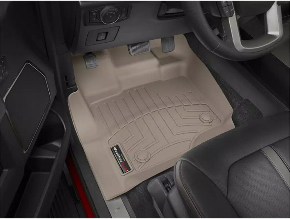 WeatherTech Tan Front Rear Rear FloorLiner HP Fits -22-22 Ford 4517161-451575-2-4IM