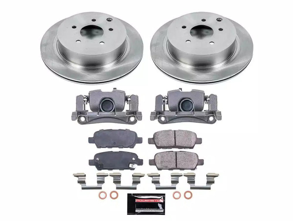 Power Stop 2009 Infiniti FX35 Rear Autospecialty Kit w/Calipers