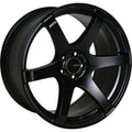 Enkei T6S 17x9 45mm Offset 5x100 Bolt Pattern 72.6 Bore Matte Black Wheel