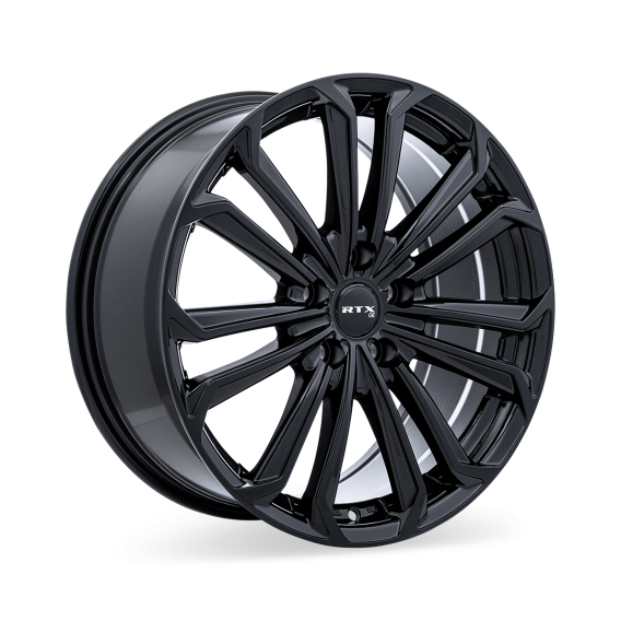 AURA 16X7 5X100 ET38 CB54.1 GLOSS BLACK