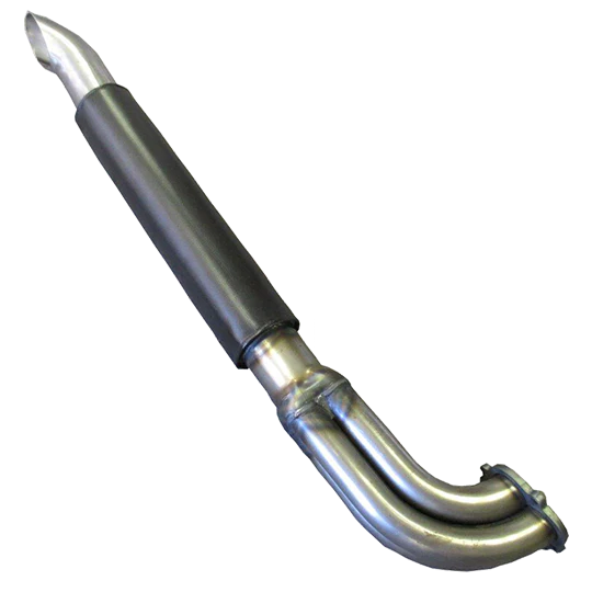 AC Cobra Full SR-Glass Exhaust Sleeve - Black (Set - Left Right)