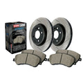 STREET AXLE PACK, SLOTTED, FRONT