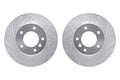 R1 Concepts Brake Rotor- D/S - Silver Fits Jaguar Vanden