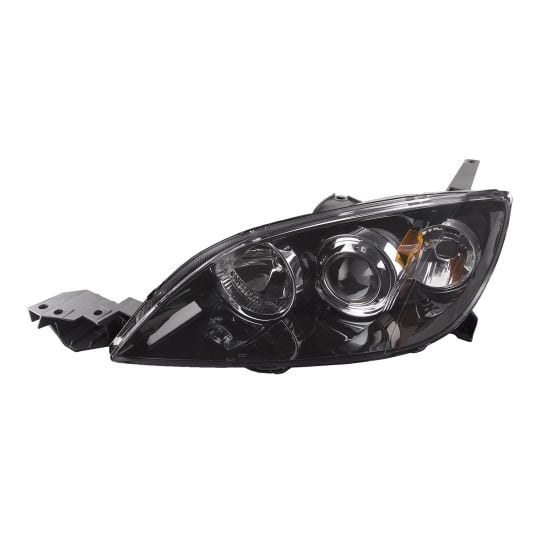 CAPA MZ 3 HB 0409 HEADLIGHT ASSY HALOGEN W/O TURBO LH