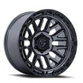 FUEL WHEELS RAIL 17X9 6X5.5 106 1 G-GNMTL BLK-LP CAST ALUMINUM GLOSS GUNMETAL W G-BLK LIP FC890AB17906801
