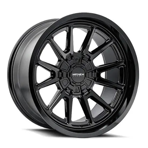 MAYHEM INTREPID 8116 GLOSS BLACK 20X9 8-170 0MM 125.2MM