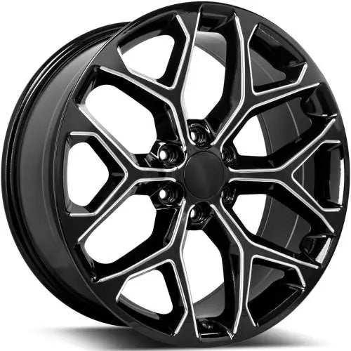 ESCALADE 22X9 GLOSS BLK MILLED6X139.7 +2