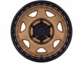 BR018 17X8.5 6X5.5 M-BRNZ-BLK -10MM