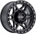 Method MR312 17x8.5 0mm Offset 8x6.5 130.81mm CB Matte Black Wheel