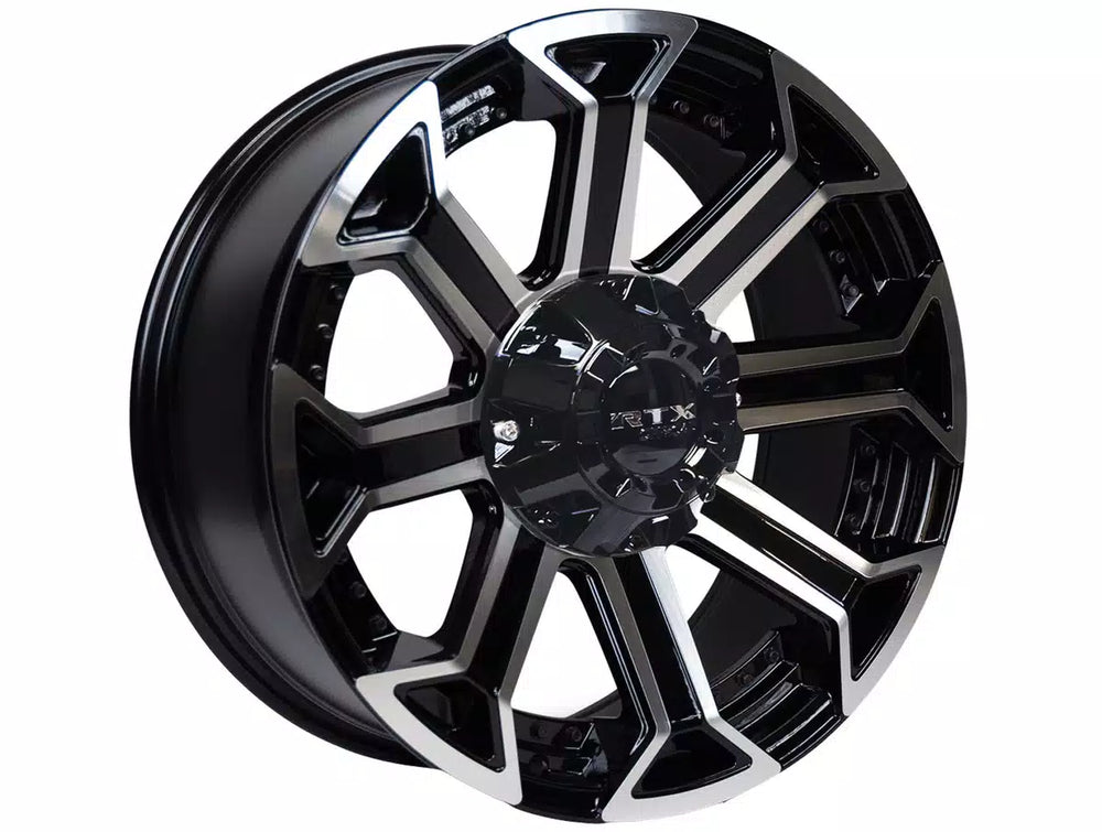 PEAK 20X9 8X170 ET18 CB125 GLOSS BLACK MACHINED
