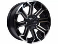 PEAK 20X9 8X170 ET18 CB125 GLOSS BLACK MACHINED