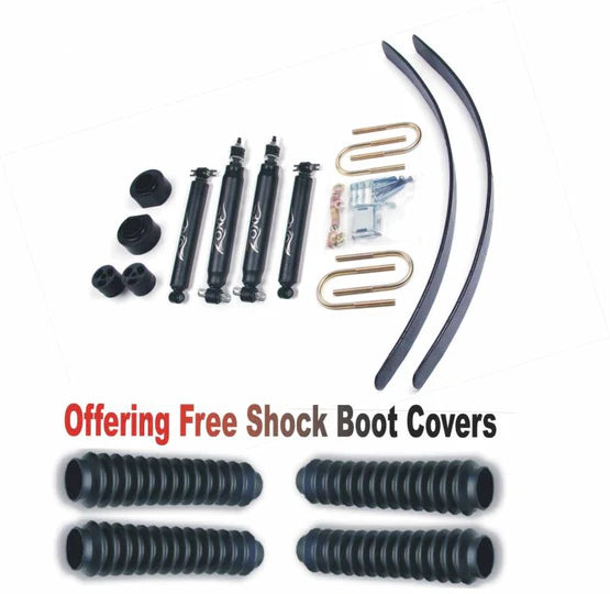 (KIT) 8401 JEEP XJ 2IN KIT W/DANA35 AXLE