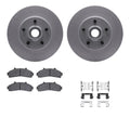 R1 Concepts Carbon Series Brake Rotors - Perf Off-Road/Tow Pads - Hdw