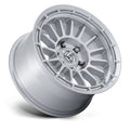 FUEL WHEELS ASCEND 17X8.5 6X135 87 25 G-SLV-MCH-FC CAST ALUMINUM GLOSS SILVER W MACHINED FACE FC905SD17856325
