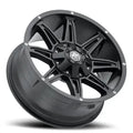 Mayhem Offroad Wheels Rampage 8090 MB 20x9 Black 18 Off Set 5 Lug 5.71 BSM 110 Bore Cast Aluminum