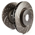 EBC 10+ Nissan Juke 1.6 Turbo GD Sport Front Rotors