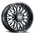 Vision Wheel 5-139.7 GBLK MFACE VIS RIOT 402-2985GBMF12