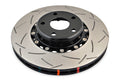 DBA 14-17 Audi RS7 Rear T3 Silver Hat Cross Drilled & Dimpled 4000 Series Rotor