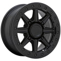Wheel Pros Black Rhino Hard Alloys - UTV WEBB BL UTV 14X7 4X136 51 106 M-BLK 1470WBB514136M06
