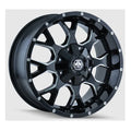 Mayhem auto part close-up