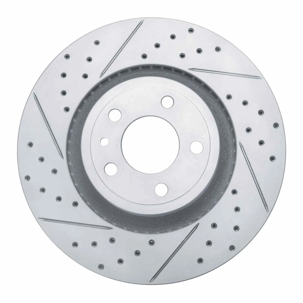 DFC 15-20 Ford Mustang Front Left Drilled & Slotted Geoperformance Rotor