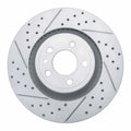 DFC 15-20 Ford Mustang Front Left Drilled & Slotted Geoperformance Rotor
