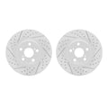 DFC 00-10 Pontiac Vibe Front Drilled & Slotted Geoperformance Rotors