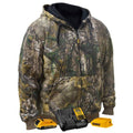 DEWALT HEATED REALTREE EDGE HEATED HOODIE KITTED CAMO MED