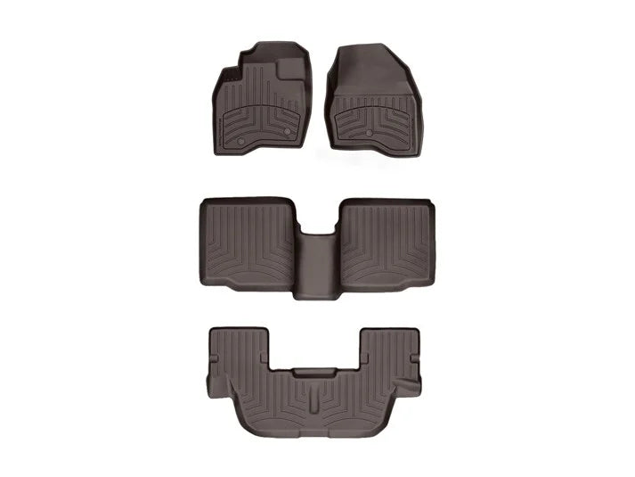 WeatherTech Cocoa Front Rear Rear FloorLiner HP Fits -21-23 Siena 471641-1-3-4IM