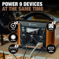 SOUTHWIRE PORTABLE POWER STATION 200 W/AC & DC ADAPTERS