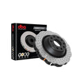 DBA 2006 Audi A3 Front 4000 Series Drilled Wavey Rotor