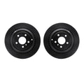 R1 Concepts Brake Rotor- D/S - Black Fits Mercedes-Benz GL320