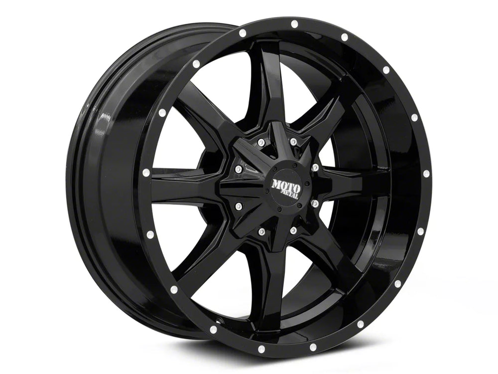 Moto Metal Wheels black auto part