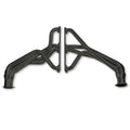 Long Tube Header Black Paint 1972-1974 Jeep Cj5/Cj6 304 V8 Fender-Well Exit Tube Size 1.626 Inch Collector Size 3 Inch Automatic Shift Column And Standard Shift Column/Floor FlowTech