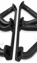 Long Tube Header Black Paint 1972-1974 Jeep Cj5/Cj6 304 V8 Fender-Well Exit Tube Size 1.626 Inch Collector Size 3 Inch Automatic Shift Column And Standard Shift Column/Floor FlowTech