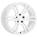 Aluminum Wheels 18x9.5 Neo K16W Gloss White 5x114.3 Bolt Pattern 22 Offset Kansei Wheels