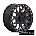 KMC POWERSPORTS KS235 15X6 5X4.5 S-BLK 38MM - KS23556012738