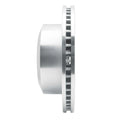 R1 Concepts Brake Rotor Drilled and Slotted Silver Fits Dodge Ram