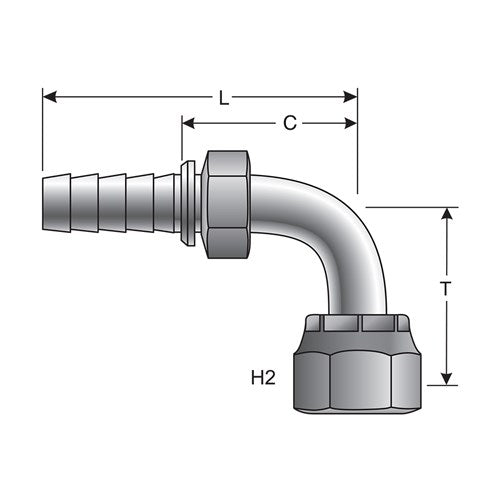 HYDRAULIC COUPLING-STAINLESS STEEL