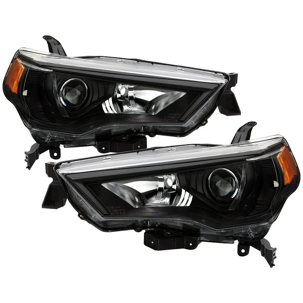 1423 4RUNNER OEM STYLE HEADLIGHTS LEFT AND RIGHT BLACK