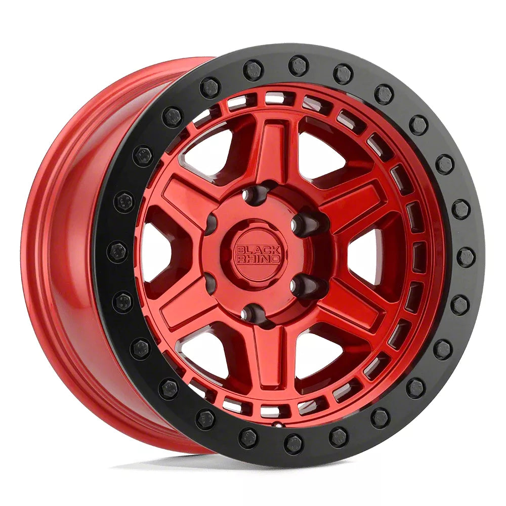 BRREN 18X9.5 5X5.0 C-RED-BLKLP 0MM