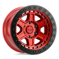BRREN 18X9.5 5X5.0 C-RED-BLKLP 0MM